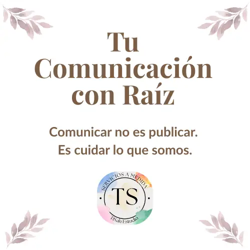 Portada Tu Comunicación Con Raíz